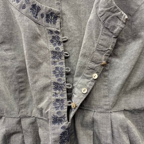 Part Two Denmark Lagenlook Tunic Top Womens 14 UK (10 US?) Embroidered Boho - Picture 5 of 16